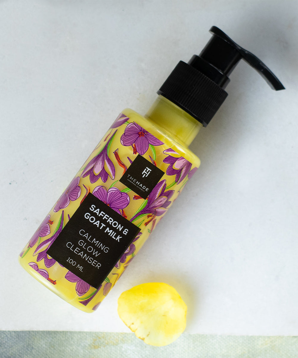 Saffron and Goat Milk Facial Cleanser - 100ML