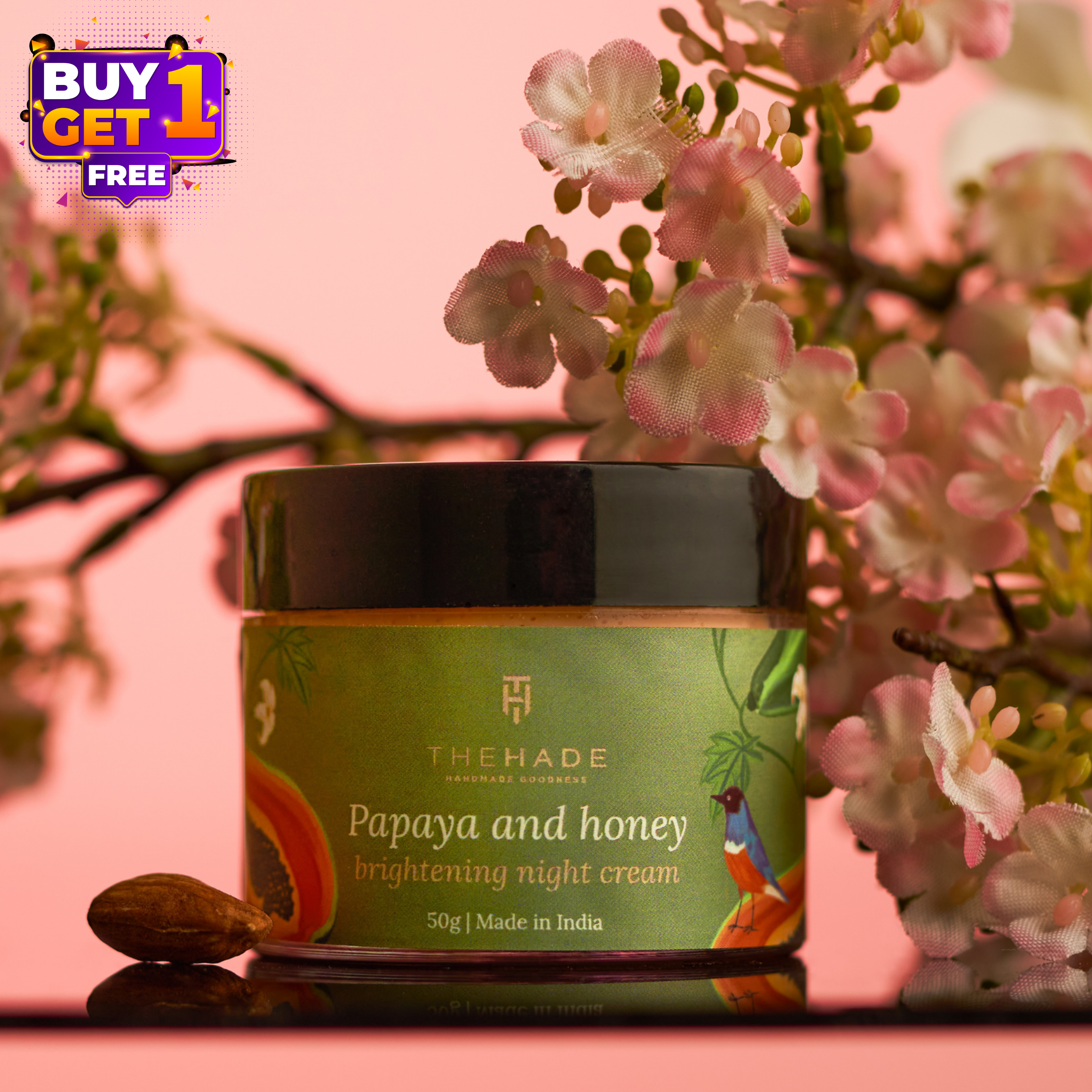 Papaya and Honey Brightening Night Cream - 50GM