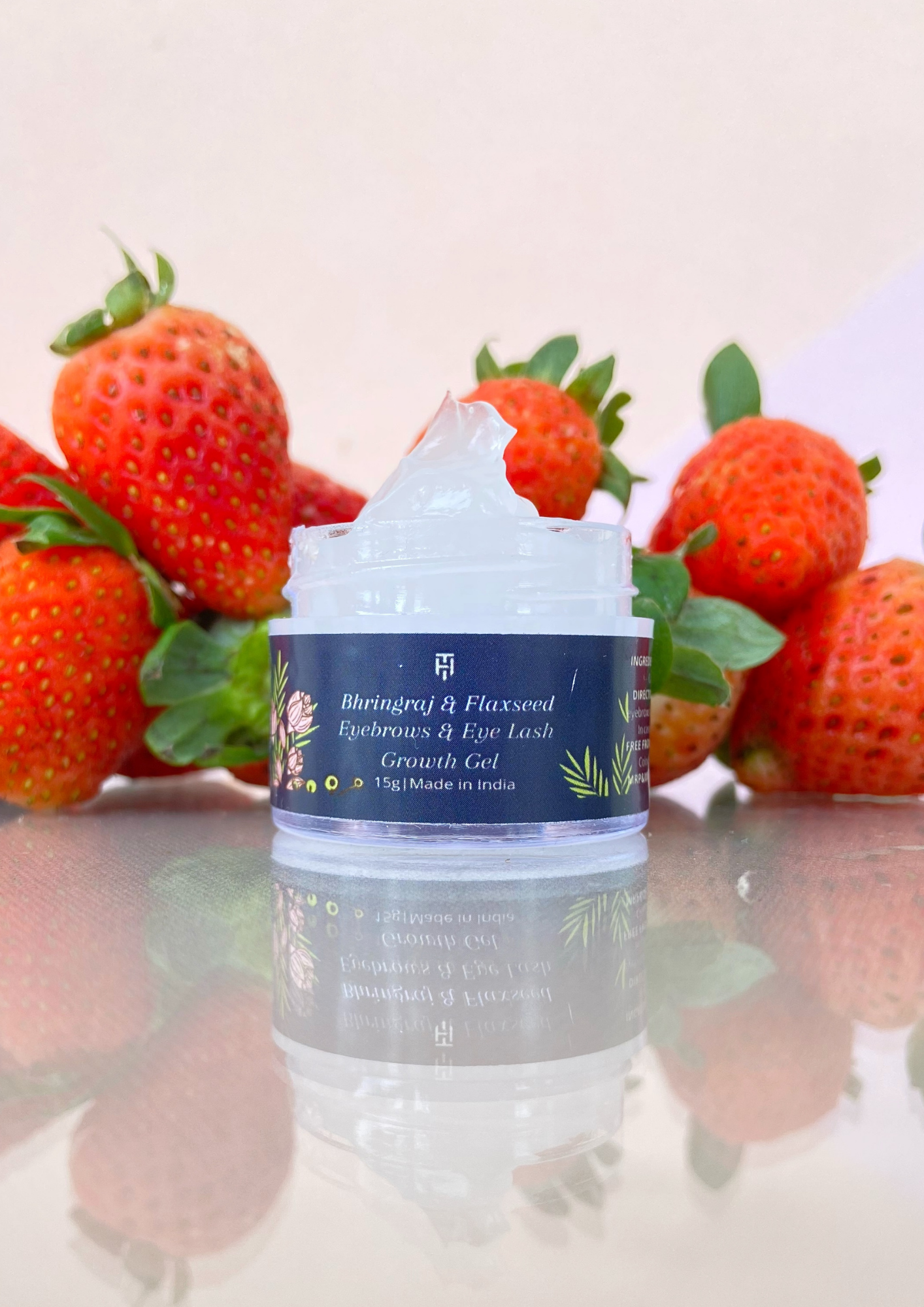 Bhringraj and Flaxseed Eye Brow & Eye Lash Growth Gel - 15Gm