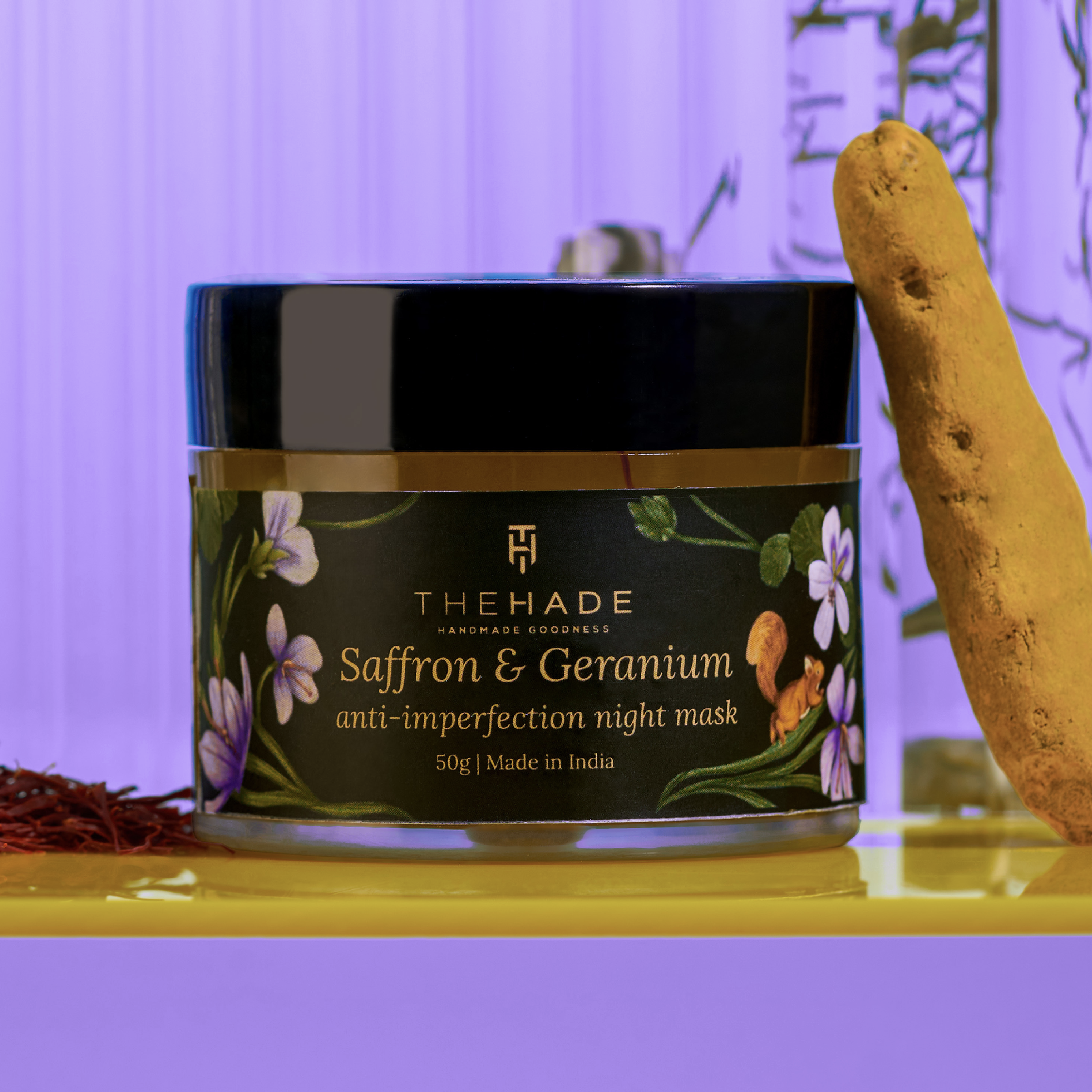 Saffron and Geranium Anti Imperfection Night Mask