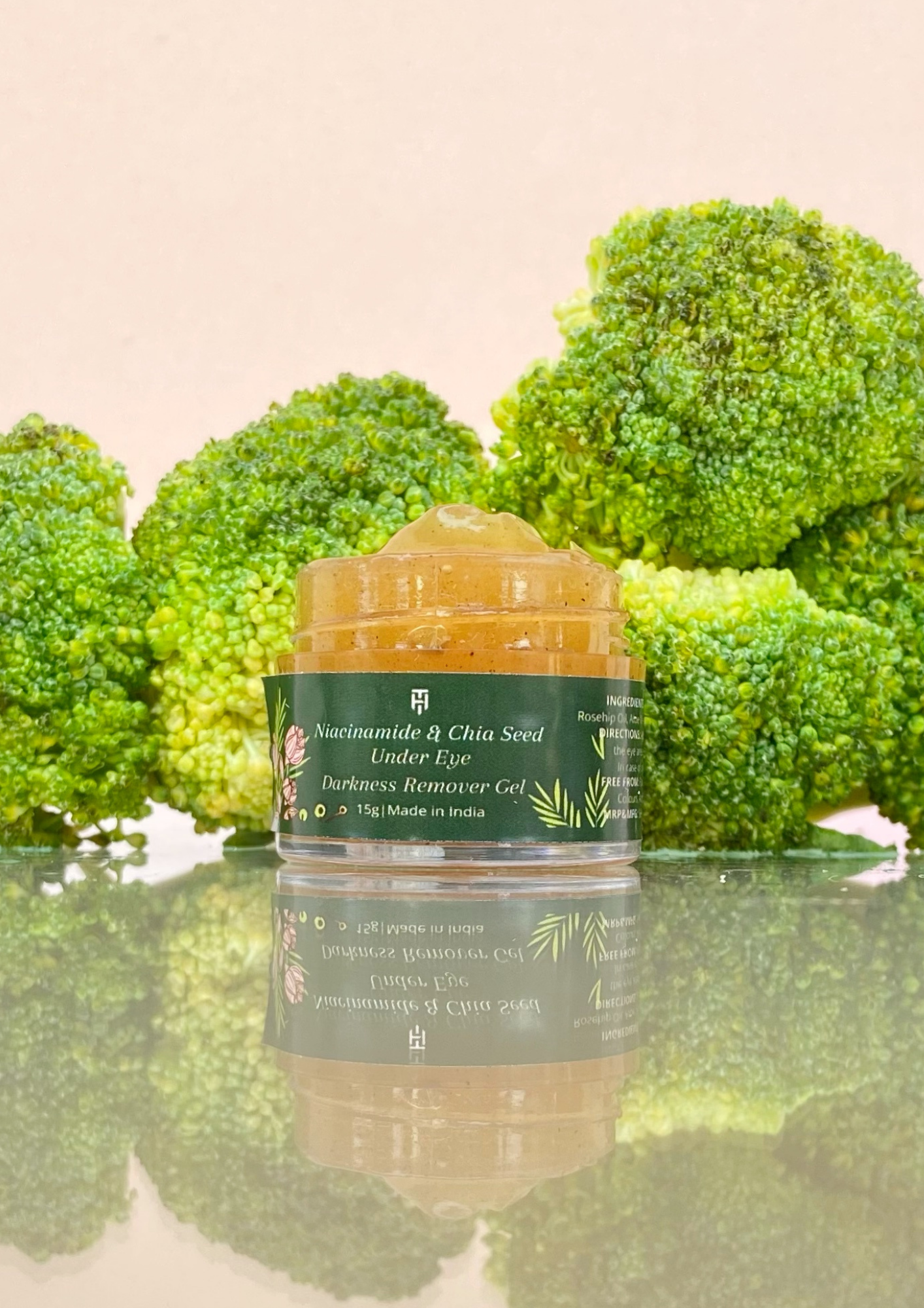 Niacinamide and Chia Seed Under Eye Darkness Remover Gel - 15Gm