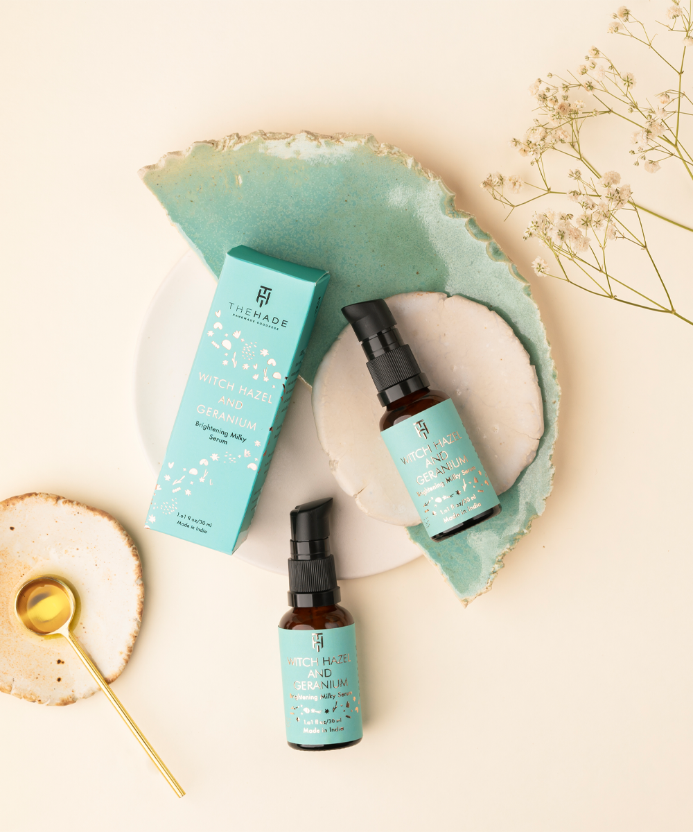 Witch Hazel & Geranium Milky Brightening Serum
