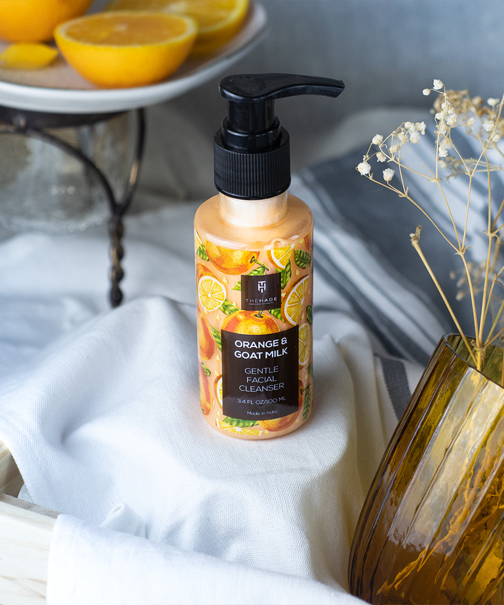 Orange and Goat Milk Facial Cleanser