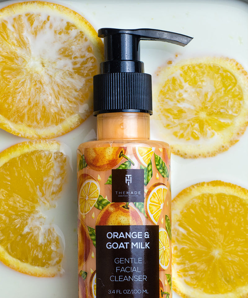 Orange and Goat Milk Facial Cleanser - 100ML