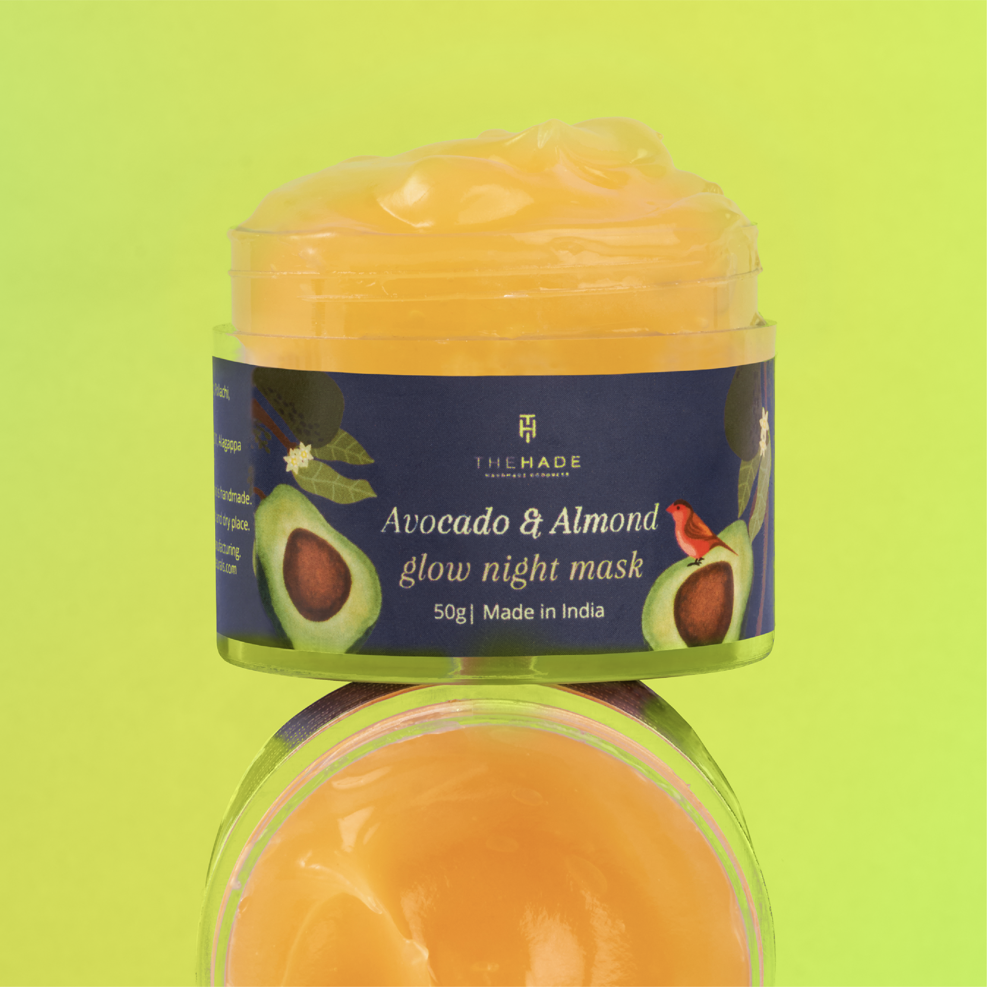 Almond and Avocado Glow Night Mask - 50Gm