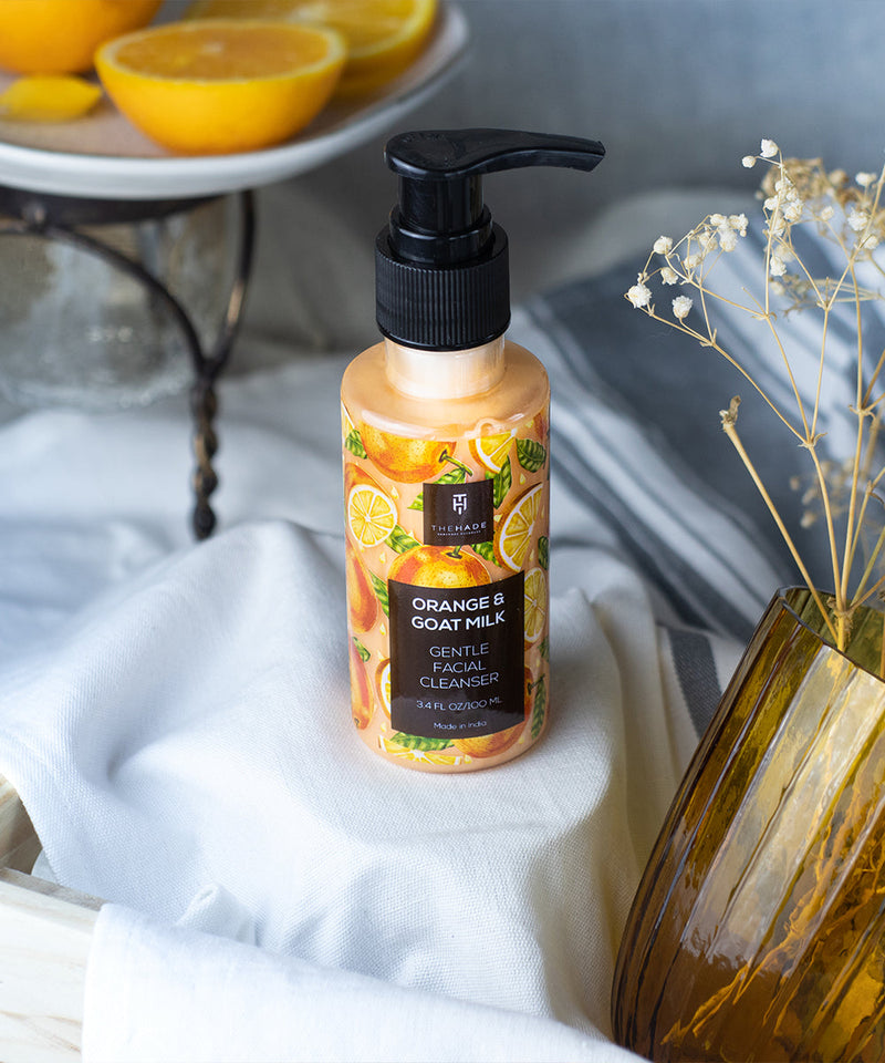 Orange and Goat Milk Facial Cleanser - 100ML