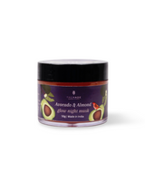 Facial Hair Depilation Pack and Almond and Avocado Glow Night Mask Combo