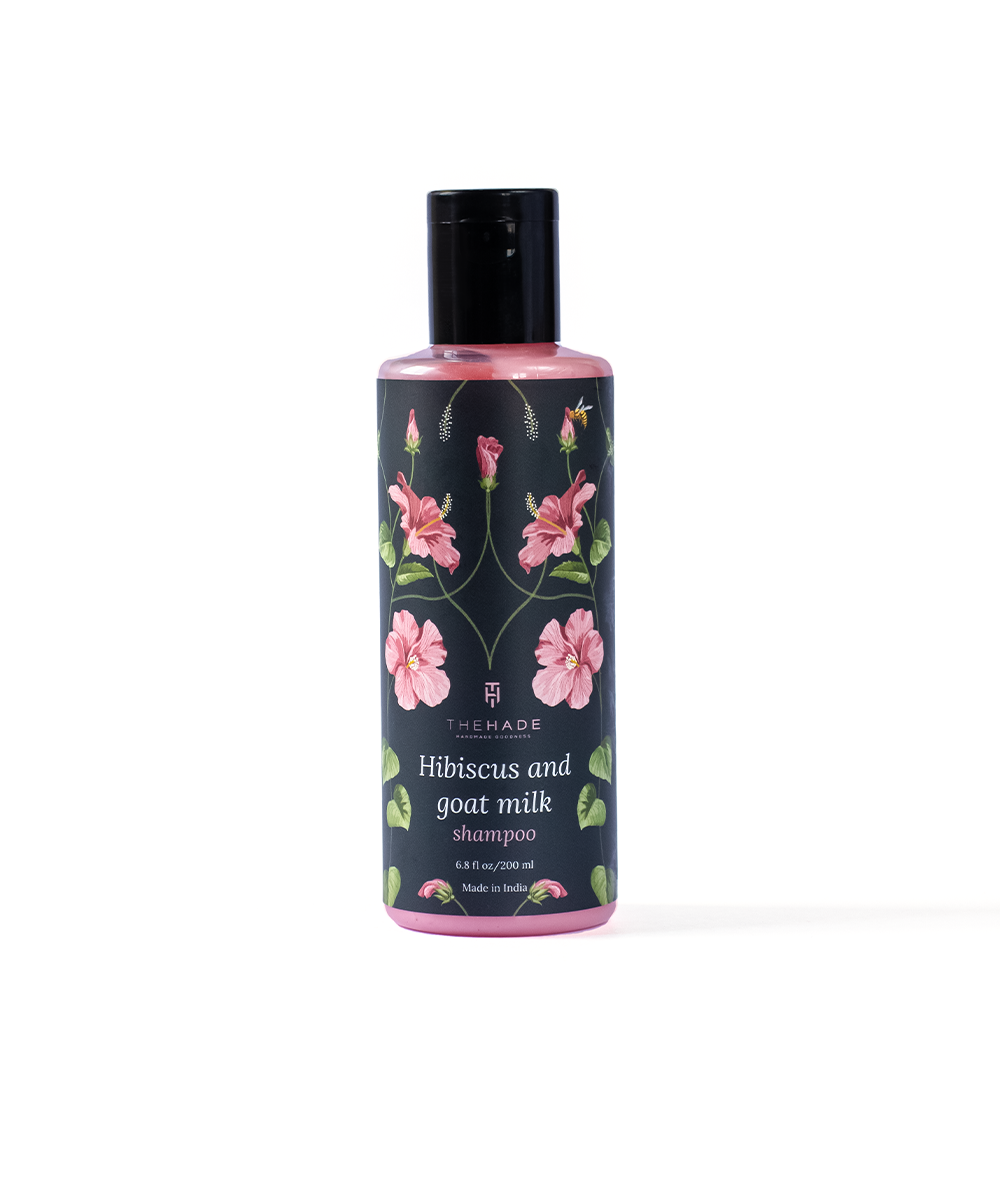 Hibiscus and Goat Milk Shampoo